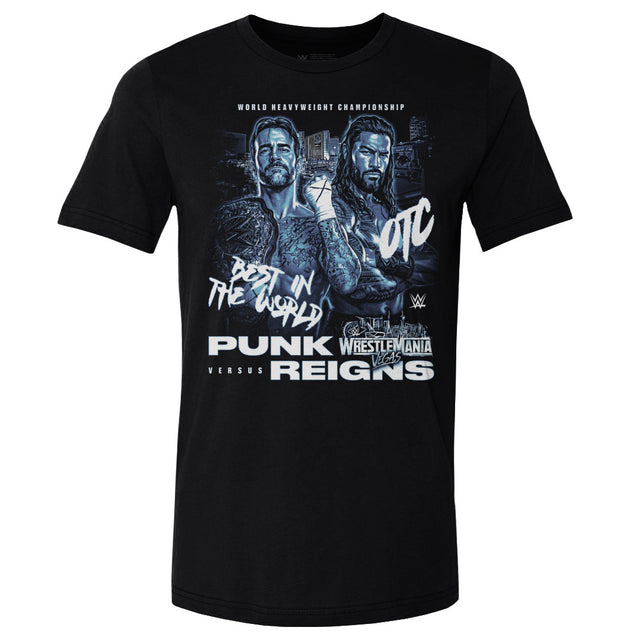 WrestleMania Men's Cotton T-Shirt | 500 LEVEL
