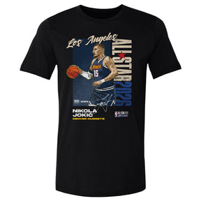Nikola Jokic Men's Cotton T-Shirt | 500 LEVEL