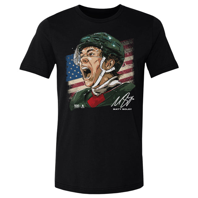 Matt Boldy Men's Cotton T-Shirt | 500 LEVEL