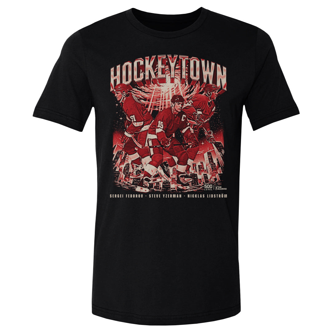 Detroit Hockey Men's Cotton T-Shirt | 500 LEVEL