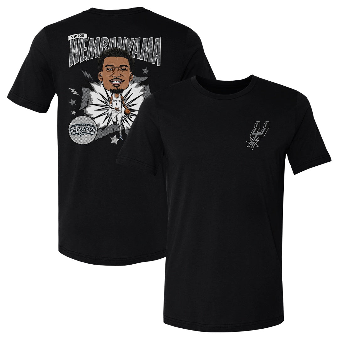 Victor Wembanyama Men's Cotton T-Shirt | 500 LEVEL