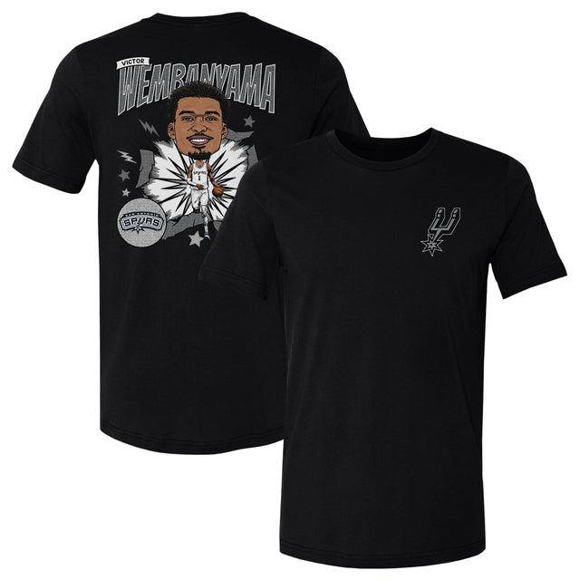 Victor Wembanyama Men's Cotton T-Shirt | 500 LEVEL