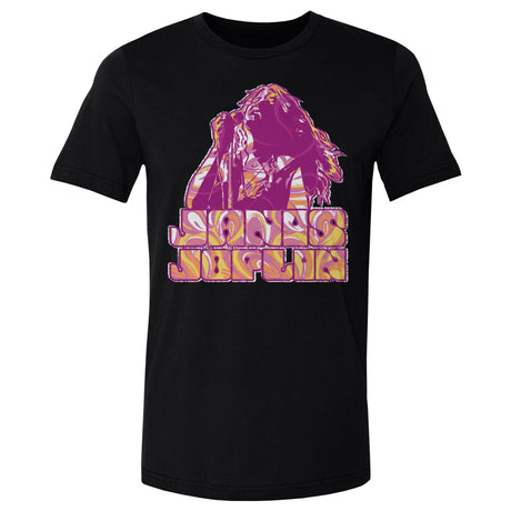 Janis Joplin Men's Cotton T-Shirt | 500 LEVEL
