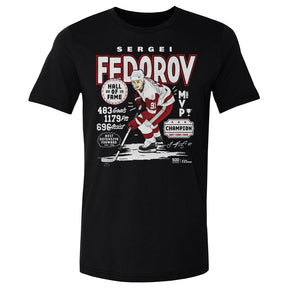 Sergei Fedorov Men's Cotton T-Shirt | 500 LEVEL