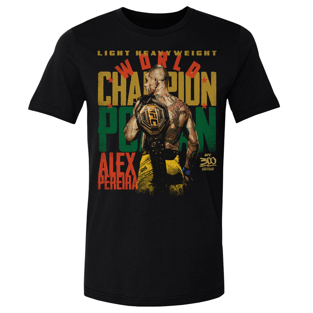 Alex Pereira Men's Cotton T-Shirt | 500 LEVEL