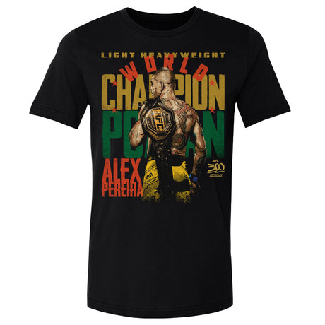 Alex Pereira Men's Cotton T-Shirt | 500 LEVEL