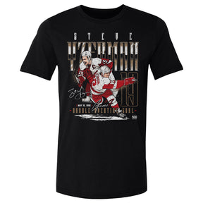 Steve Yzerman Men's Cotton T-Shirt | 500 LEVEL