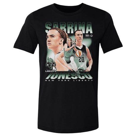Sabrina Ionescu Men's Cotton T-Shirt | 500 LEVEL
