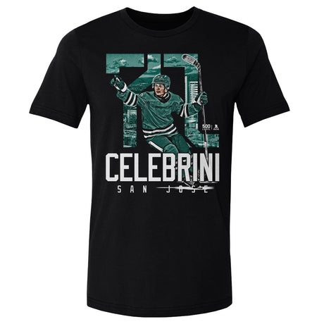 Macklin Celebrini Men's Cotton T-Shirt | 500 LEVEL