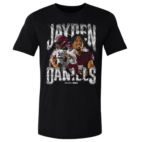 Jayden Daniels Men's Cotton T-Shirt | 500 LEVEL