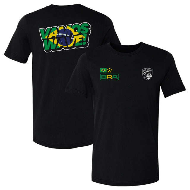 San Diego Wave FC Men's Cotton T-Shirt | 500 LEVEL