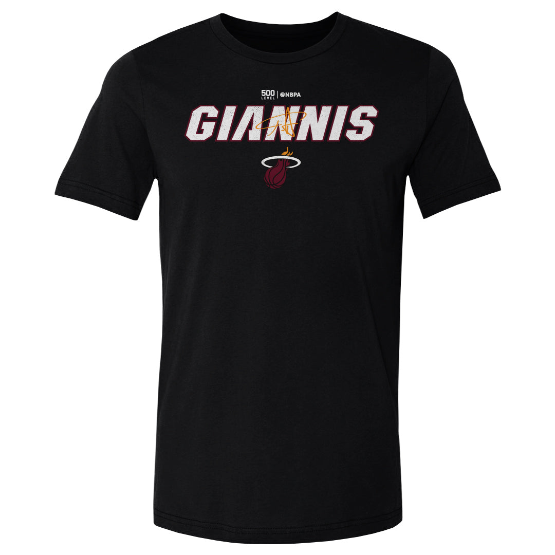 Giannis Antetokounmpo Men's Cotton T-Shirt | 500 LEVEL