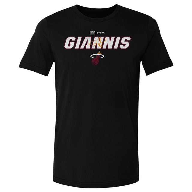 Giannis Antetokounmpo Men's Cotton T-Shirt | 500 LEVEL