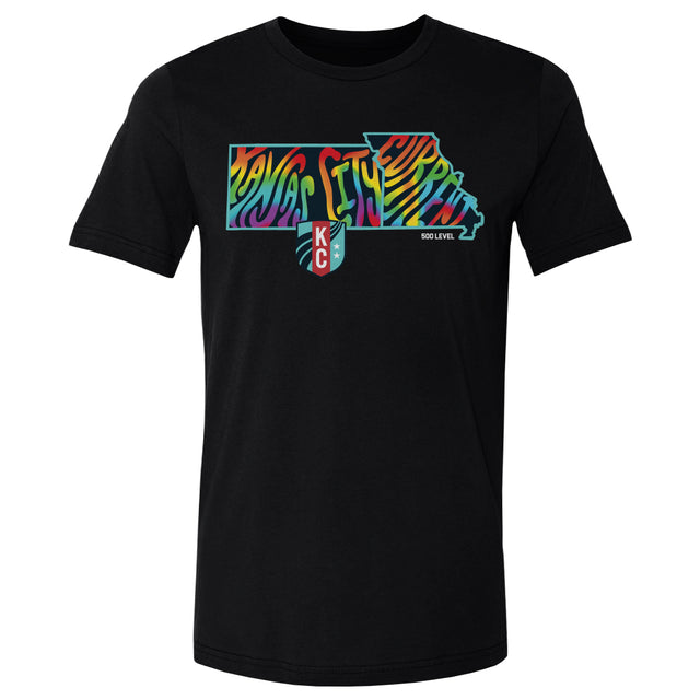 Kansas City Current Men's Cotton T-Shirt | 500 LEVEL