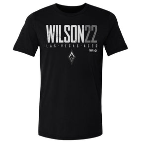 A'ja Wilson Men's Cotton T-Shirt | 500 LEVEL