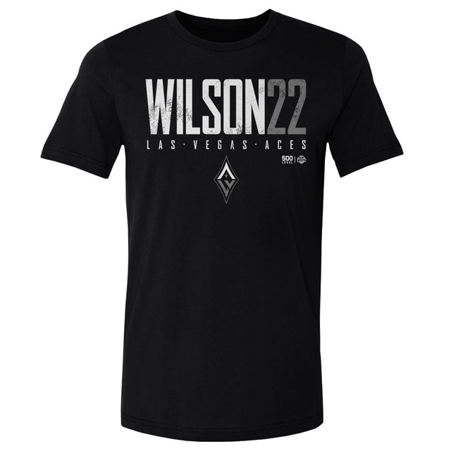 A'ja Wilson Men's Cotton T-Shirt | 500 LEVEL