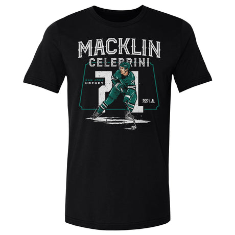 Macklin Celebrini Men's Cotton T-Shirt | 500 LEVEL