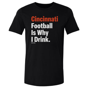 Cincinnati Football Men's Cotton T-Shirt | 500 LEVEL