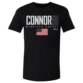 Kyle Connor Men's Cotton T-Shirt | 500 LEVEL