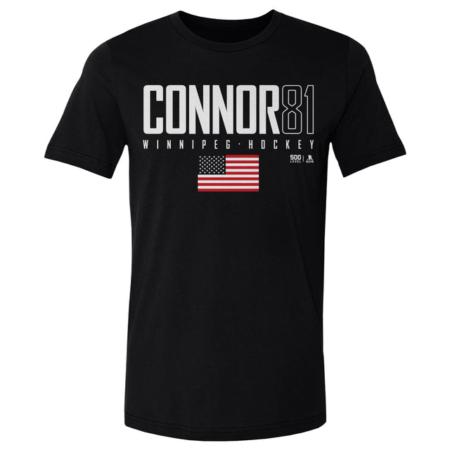 Kyle Connor Men's Cotton T-Shirt | 500 LEVEL