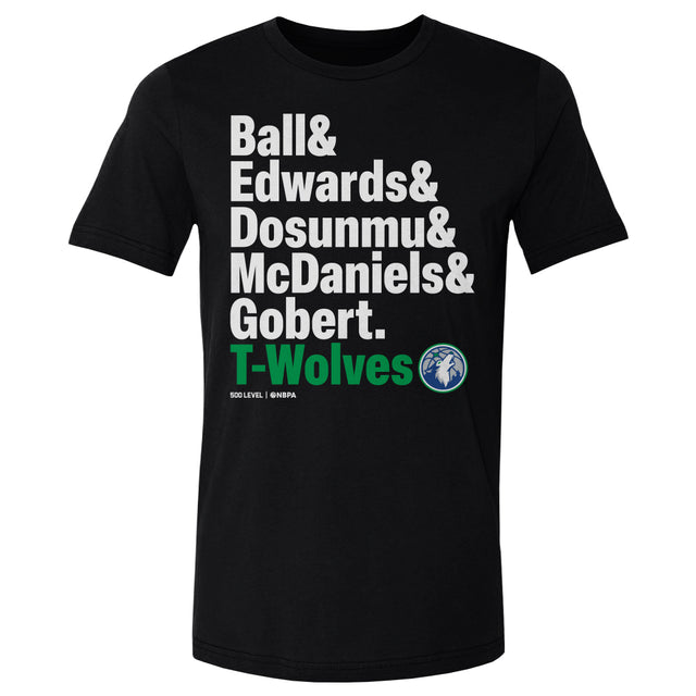 Minnesota Timberwolves Men's Cotton T-Shirt | 500 LEVEL