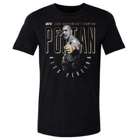 Alex Pereira Men's Cotton T-Shirt | 500 LEVEL