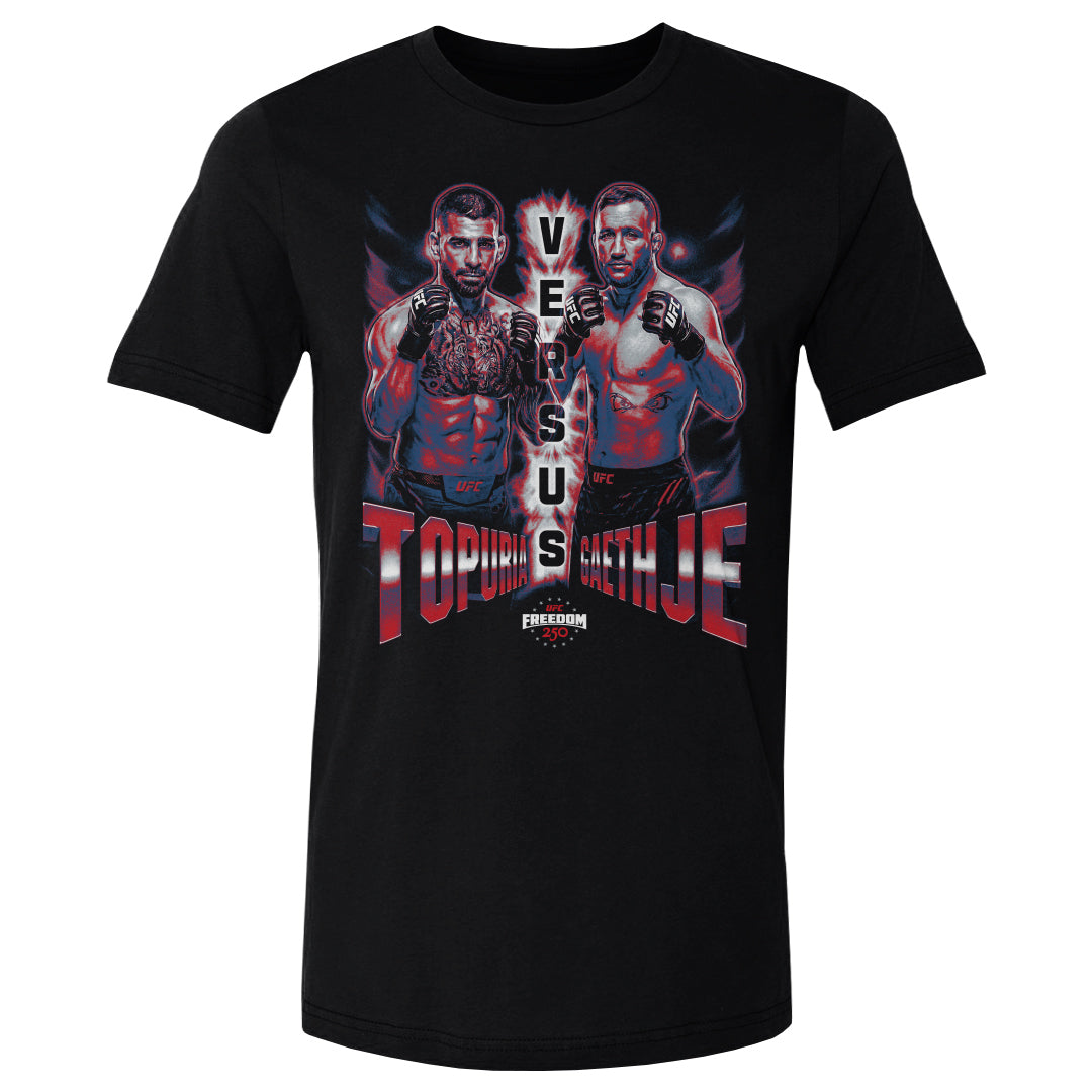 UFC Events Men's Cotton T-Shirt | 500 LEVEL