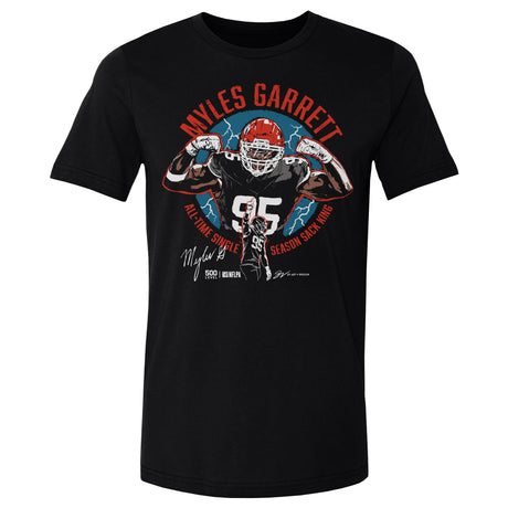 Myles Garrett Men's Cotton T-Shirt | 500 LEVEL