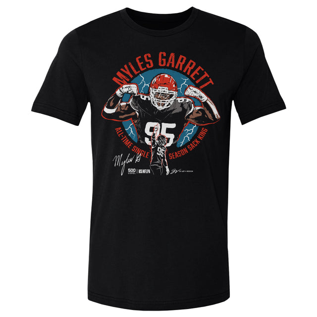 Myles Garrett Men's Cotton T-Shirt | 500 LEVEL