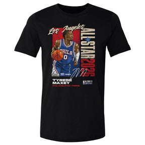 Tyrese Maxey Men's Cotton T-Shirt | 500 LEVEL