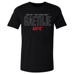 Justin Gaethje Men's Cotton T-Shirt | 500 LEVEL