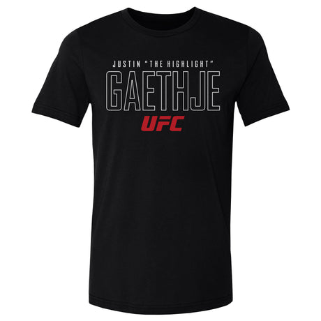 Justin Gaethje Men's Cotton T-Shirt | 500 LEVEL