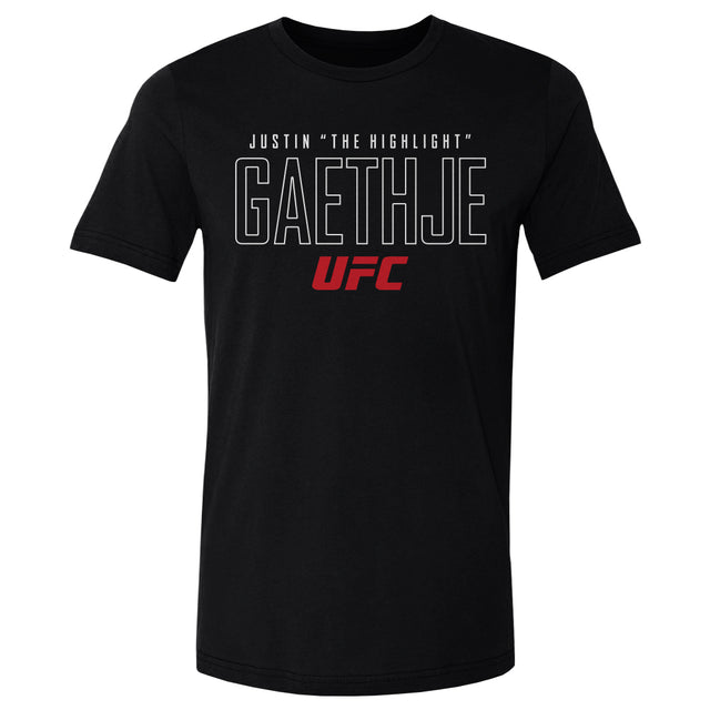 Justin Gaethje Men's Cotton T-Shirt | 500 LEVEL