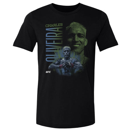 Charles Oliveira Men's Cotton T-Shirt | 500 LEVEL