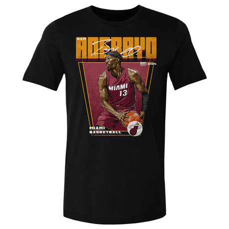 Bam Adebayo Men's Cotton T-Shirt | 500 LEVEL