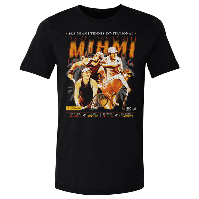 Miami Tennis Invitational Men's Cotton T-Shirt | 500 LEVEL