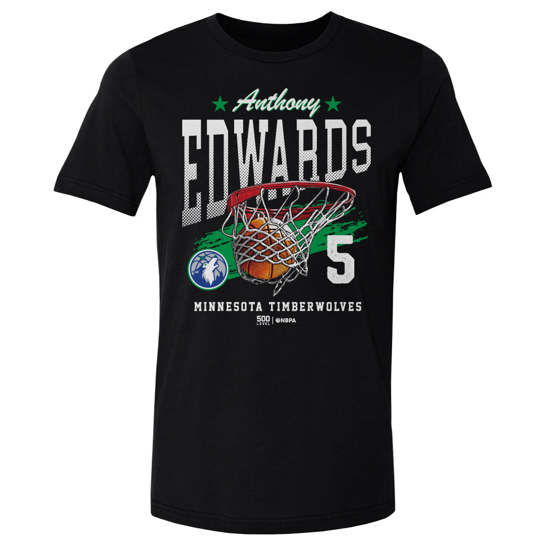 Anthony Edwards Men's Cotton T-Shirt | 500 LEVEL