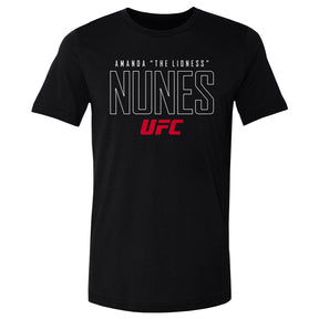 Amanda Nunes Men's Cotton T-Shirt | 500 LEVEL