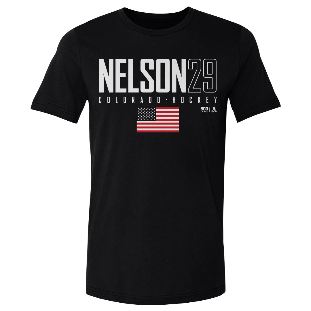 Brock Nelson Men's Cotton T-Shirt | 500 LEVEL