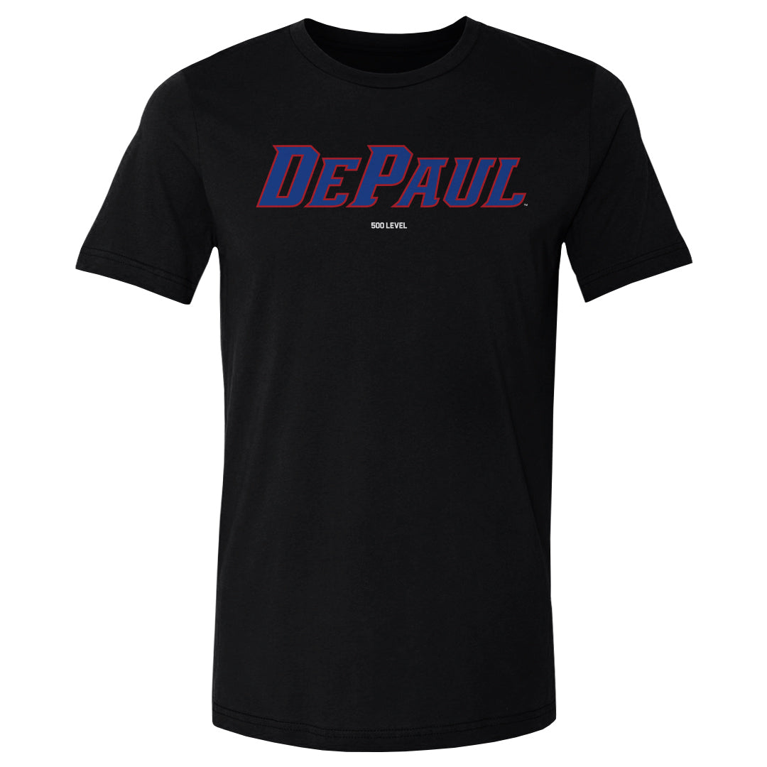 DePaul Blue Demons Men's Cotton T-Shirt | 500 LEVEL