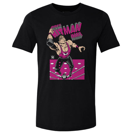 Bret Hart Men's Cotton T-Shirt | 500 LEVEL