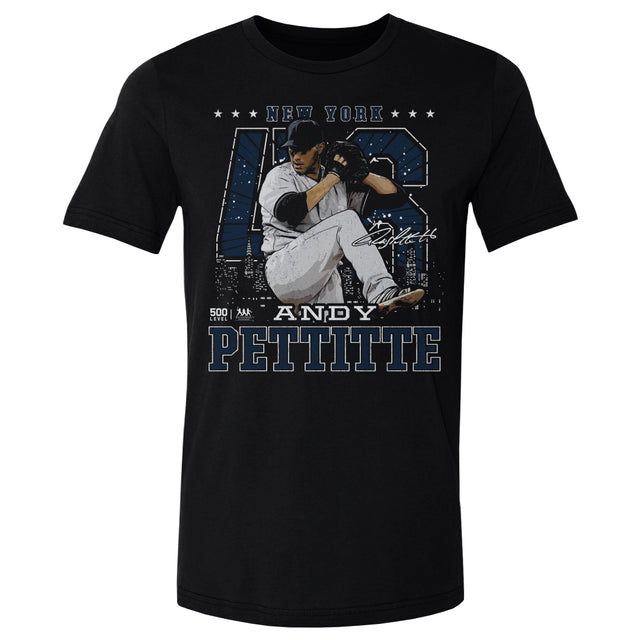 Andy Pettitte Men's Cotton T-Shirt | 500 LEVEL
