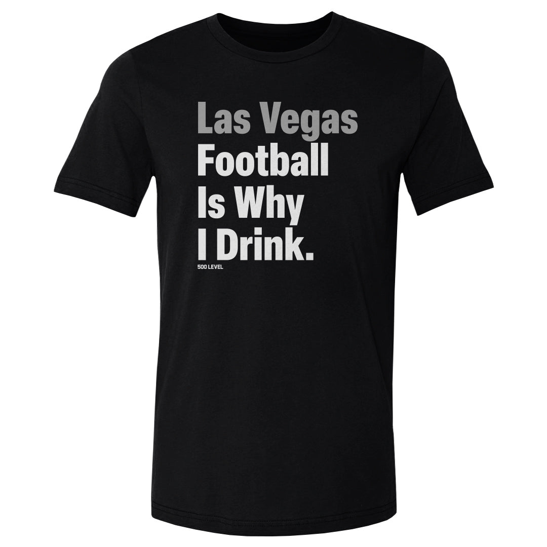 Las Vegas Football Men's Cotton T-Shirt | 500 LEVEL