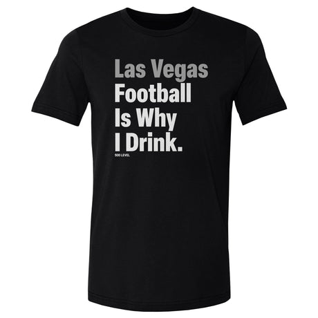 Las Vegas Football Men's Cotton T-Shirt | 500 LEVEL