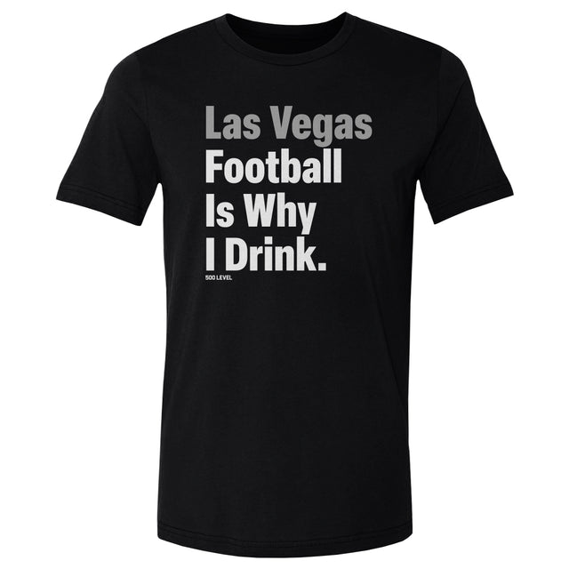 Las Vegas Football Men's Cotton T-Shirt | 500 LEVEL
