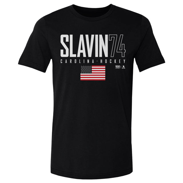 Jaccob Slavin Men's Cotton T-Shirt | 500 LEVEL