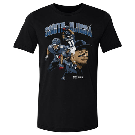 Jaxon Smith-Njigba Men's Cotton T-Shirt | 500 LEVEL