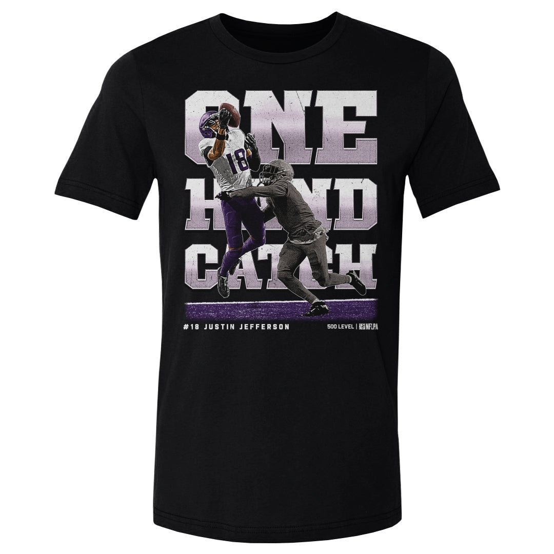 Justin Jefferson Men's Cotton T-Shirt | 500 LEVEL