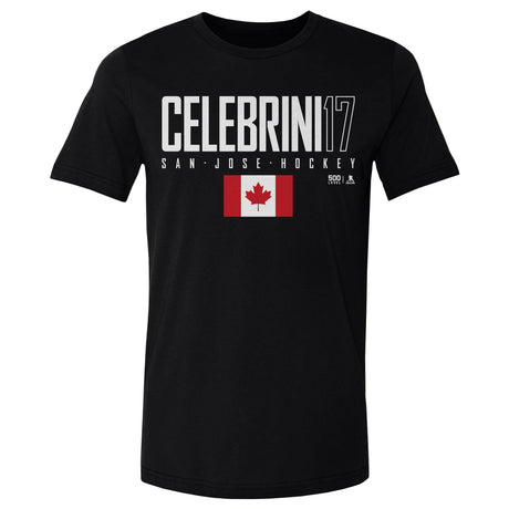 Macklin Celebrini Men's Cotton T-Shirt | 500 LEVEL