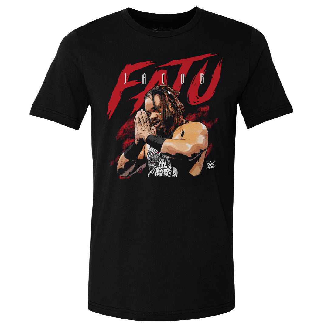 Jacob Fatu Men's Cotton T-Shirt | 500 LEVEL